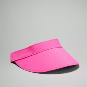 NWT Lululemon Women’s Fast Paced Running Visor - Sonic Pink